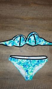 California Waves Tie-dye Bikini Set
